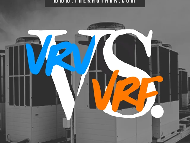 سیستم VRF با VRV چه تفاوتی دارد؟