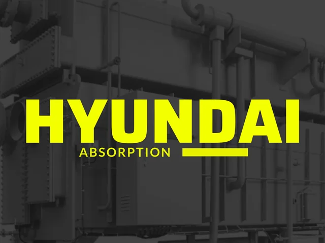 چیلر جذبی هیوندای Hyundai