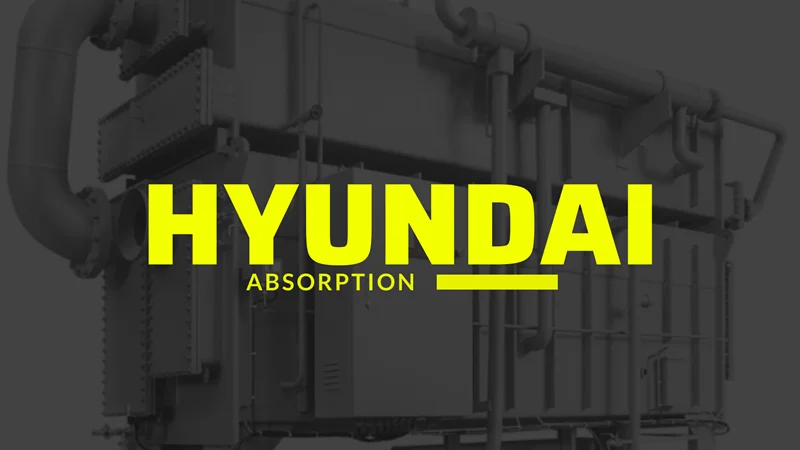 چیلر جذبی هیوندای Hyundai